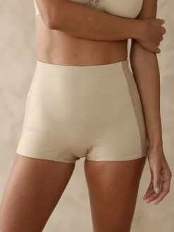 Lot de 2 shorties maille gainante