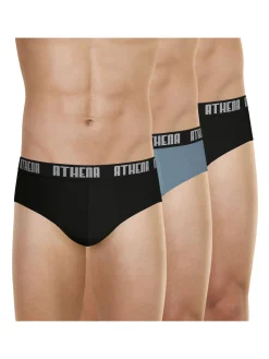 Lot de 3 slips coton stretch