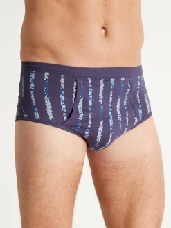 Lot de 4 slips hauts ouverts pur coton