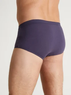 Lot de 4 slips hauts ouverts pur coton