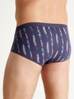 Lot de 4 slips hauts ouverts pur coton