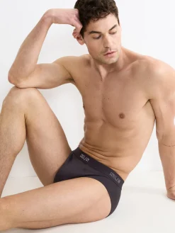 Lot de 2 slips midi fermés