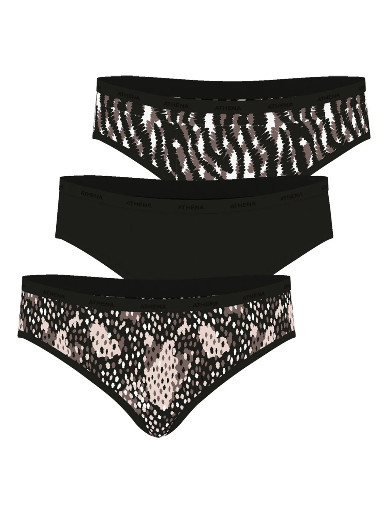 Lot de 3 slips Mode Ecopack