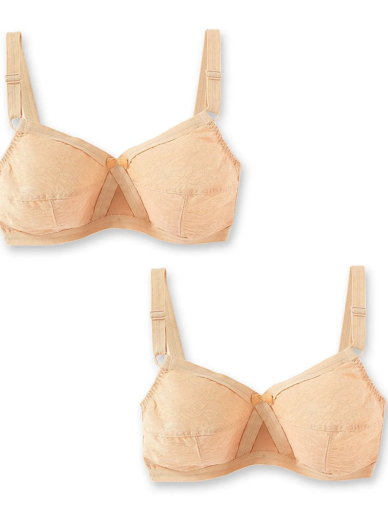 Lot de 2 soutiens-gorge dentelle