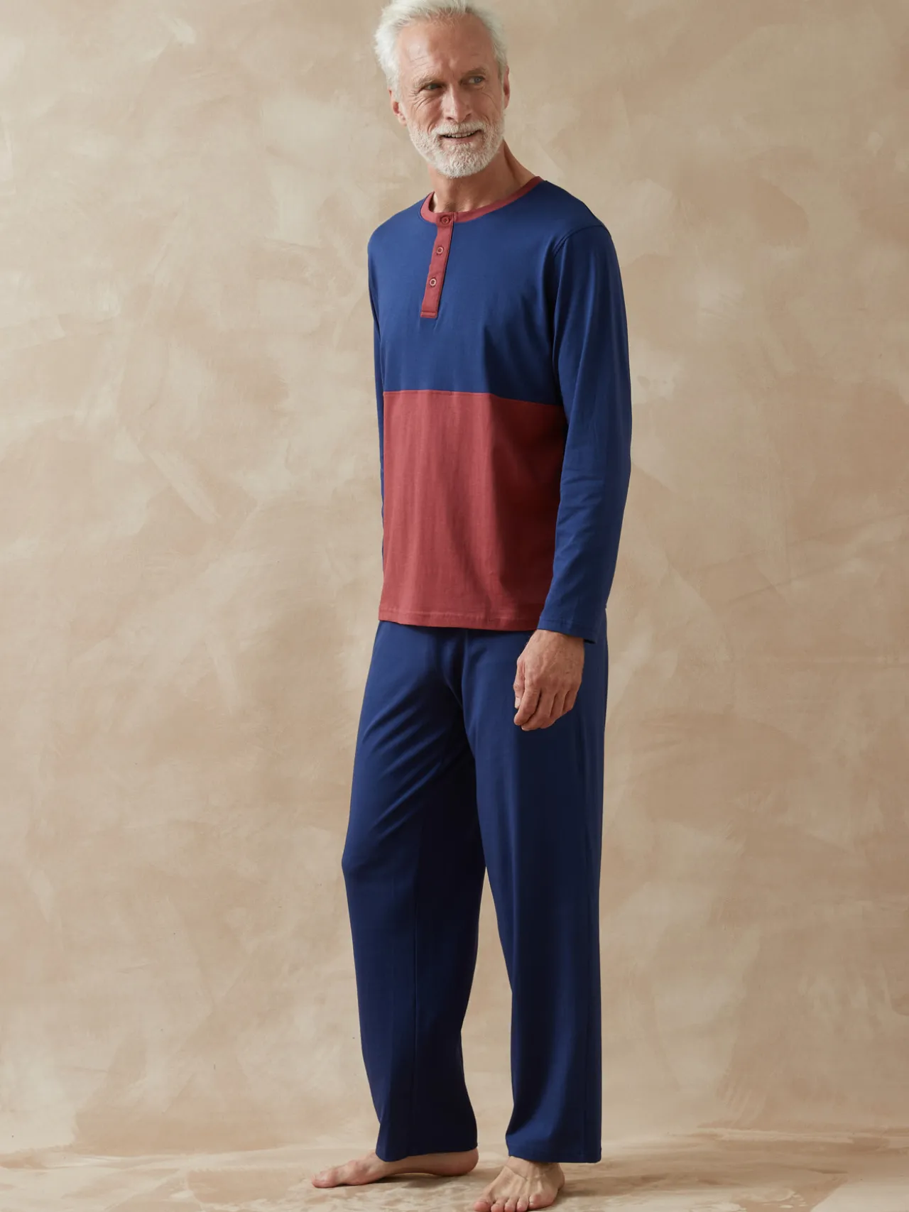 Lot pyjashort + pyjama maille pur coton