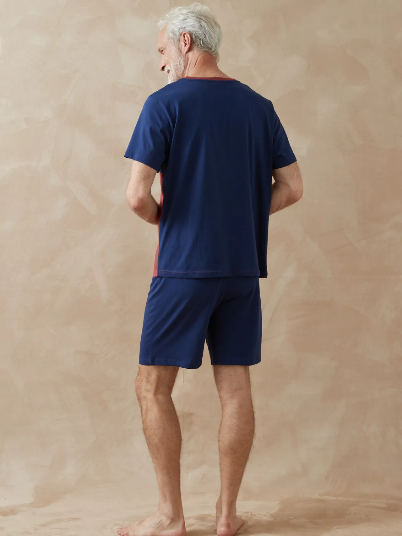 Lot pyjashort + pyjama maille pur coton