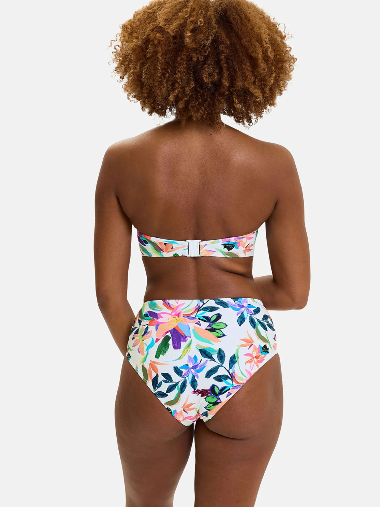 Maillot de bain bandeau à armatures