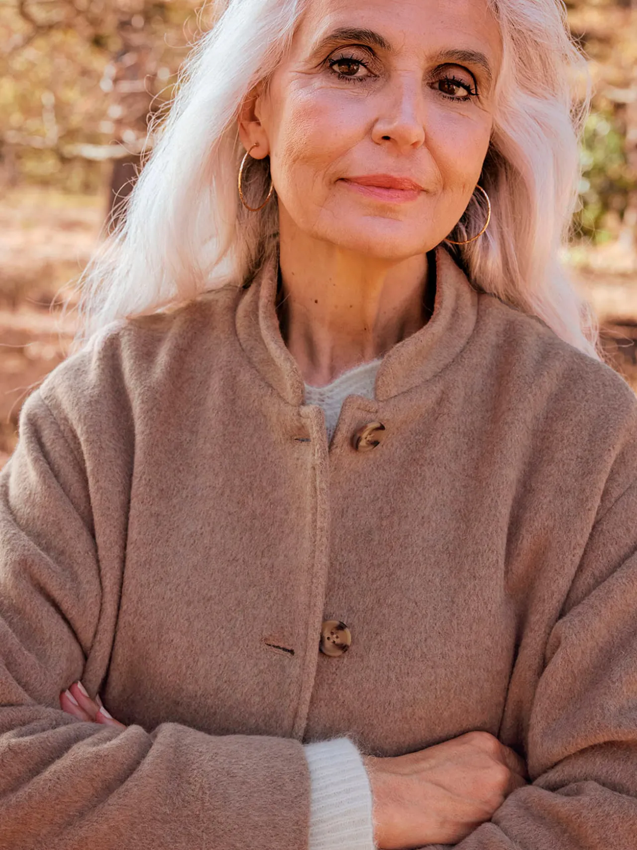 Manteau avec laine et écharpe amovible