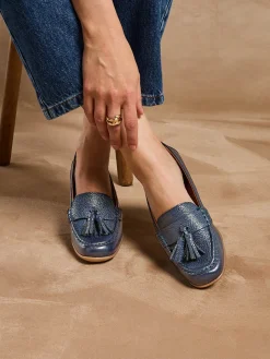 Mocassins à pompons