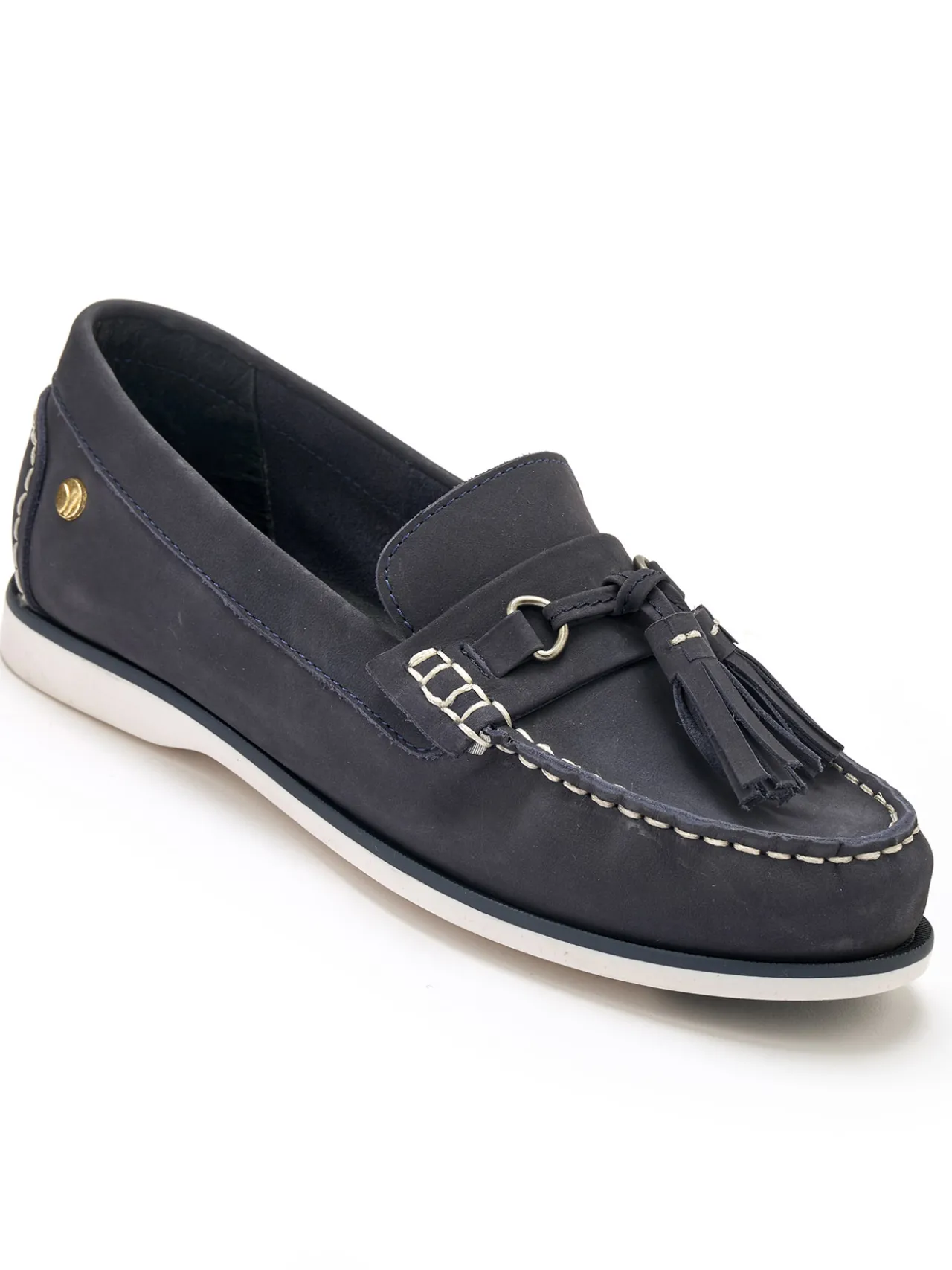 Mocassins à pompons