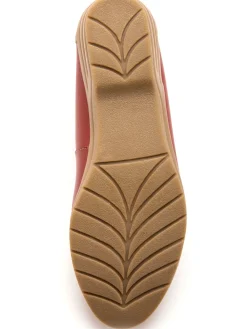 Mocassins ajourés grande largeur