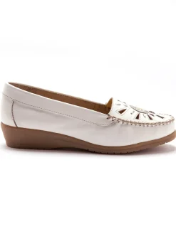 Mocassins ajourés largeur confort