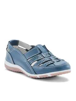 Mocassins ajourés élastiqués