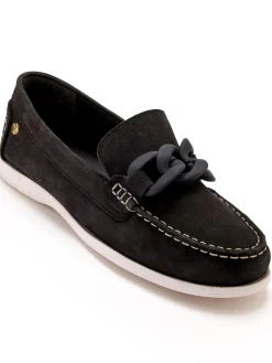 Mocassins bateau cuir nubuck