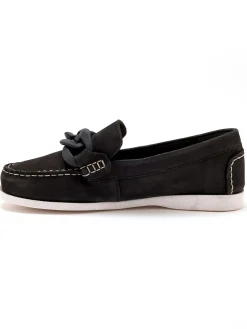 Mocassins bateau cuir nubuck