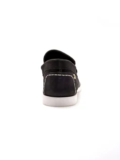 Mocassins bateau cuir nubuck