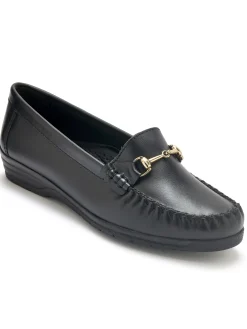 Mocassins boucle étrier largeur confort