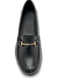 Mocassins boucle étrier largeur confort