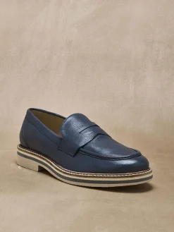 Mocassins cuir à aérosemelle®