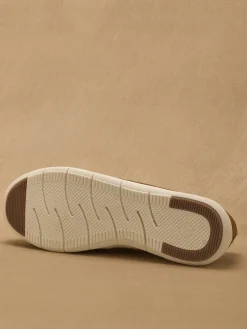 Mocassins cuir velours