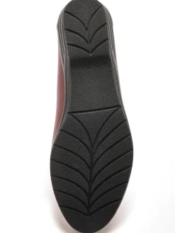 Mocassins plateau lisse largeur confort