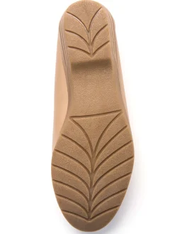 Mocassins plateau lisse largeur confort