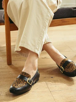 Mocassins plats semelle amovible