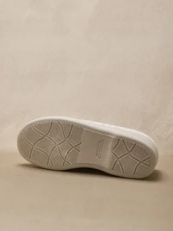 Mocassins textile intérieur éponge