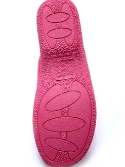 Mules brodées doublure éponge