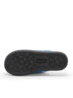 Mules brodées intérieur éponge