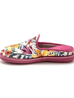 Mules coton et éponge