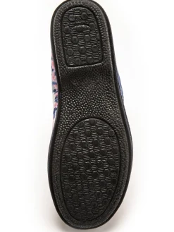 Mules coton et éponge