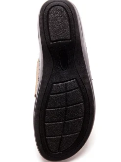 Mules cuir à aérosemelle®