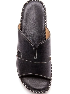 Mules cuir à aérosemelle®