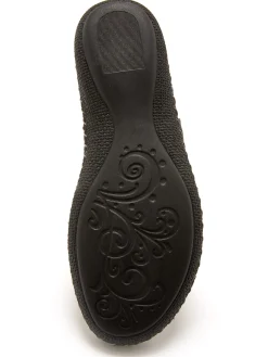 Mules cuir, ouverture totale