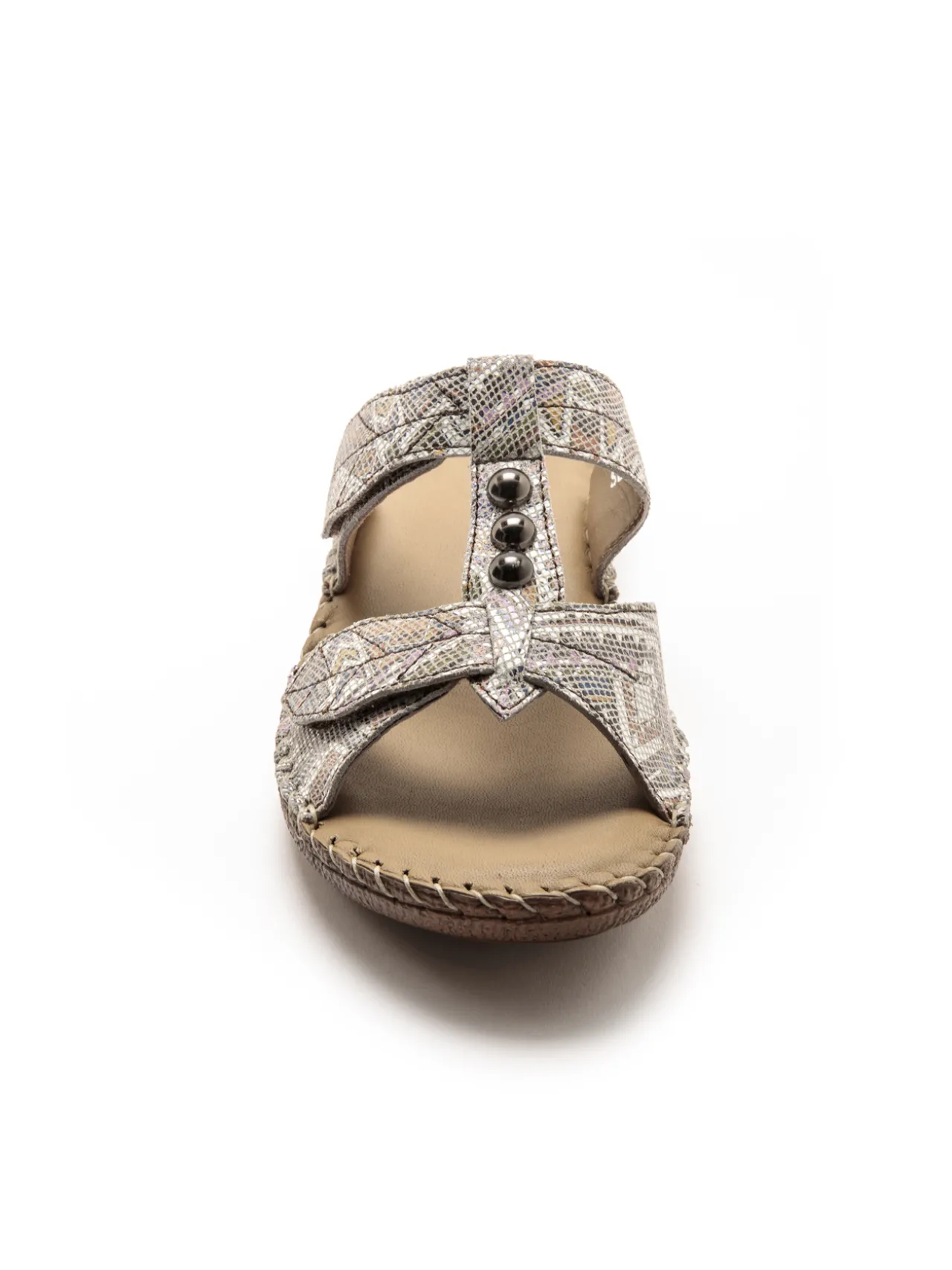 Mules cuir, ouverture totale