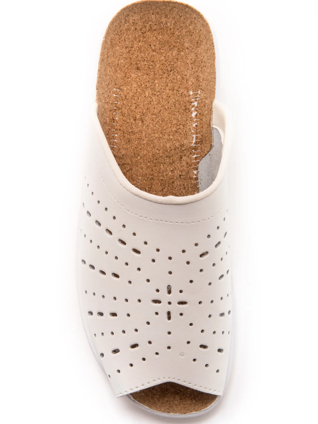 Mules en cuir à galbe anatomique