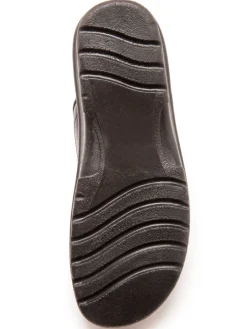 Mules en cuir à galbe anatomique