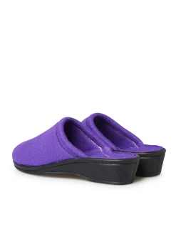 Mules en fibre polaire