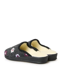 Mules entièrement fourrées laine