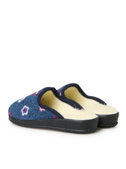 Mules entièrement fourrées laine