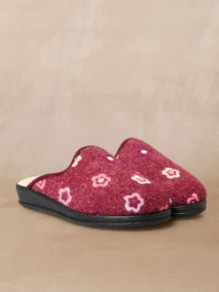 Mules entièrement fourrées laine