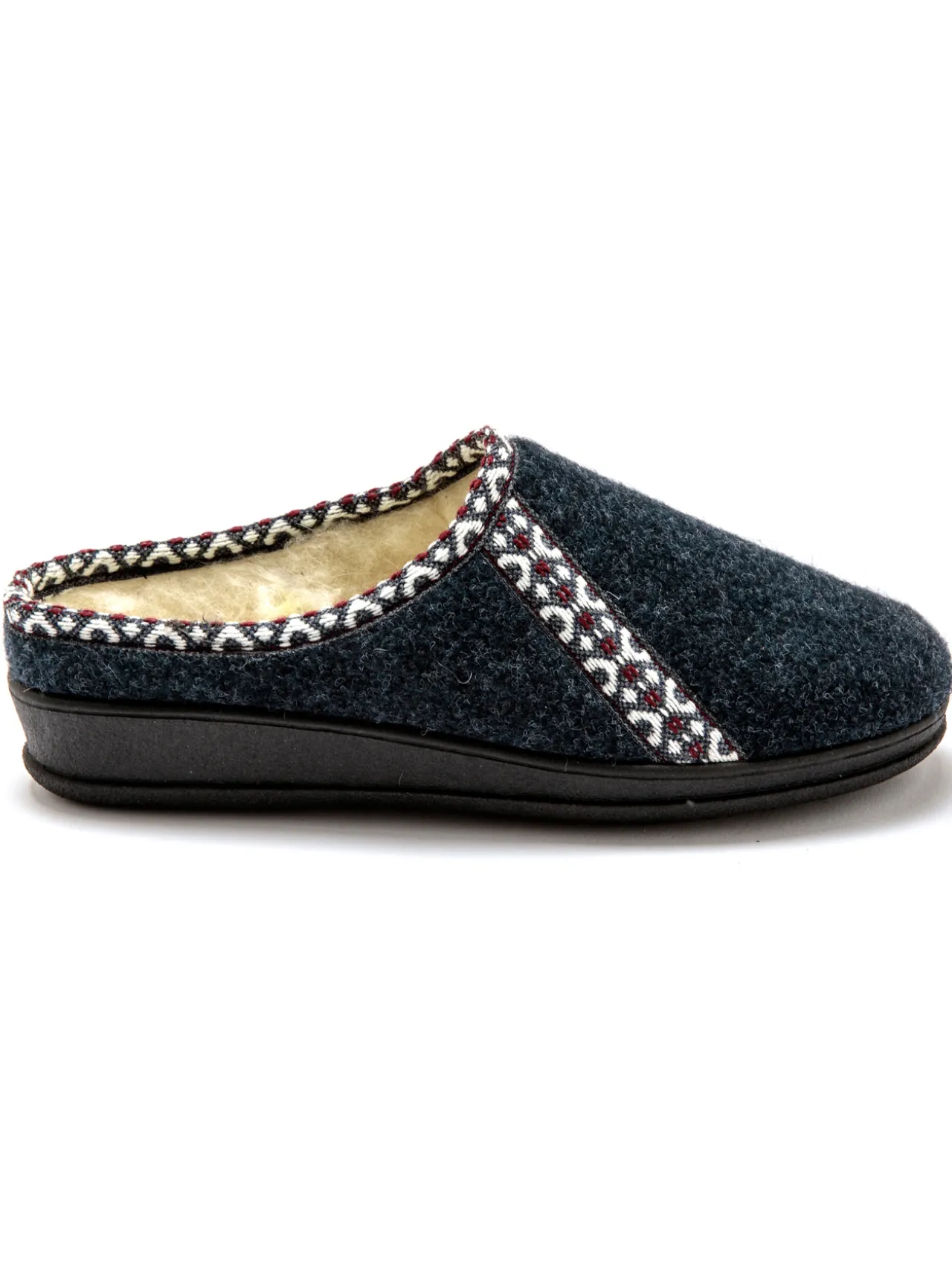 Mules fourrés laine majoritaire