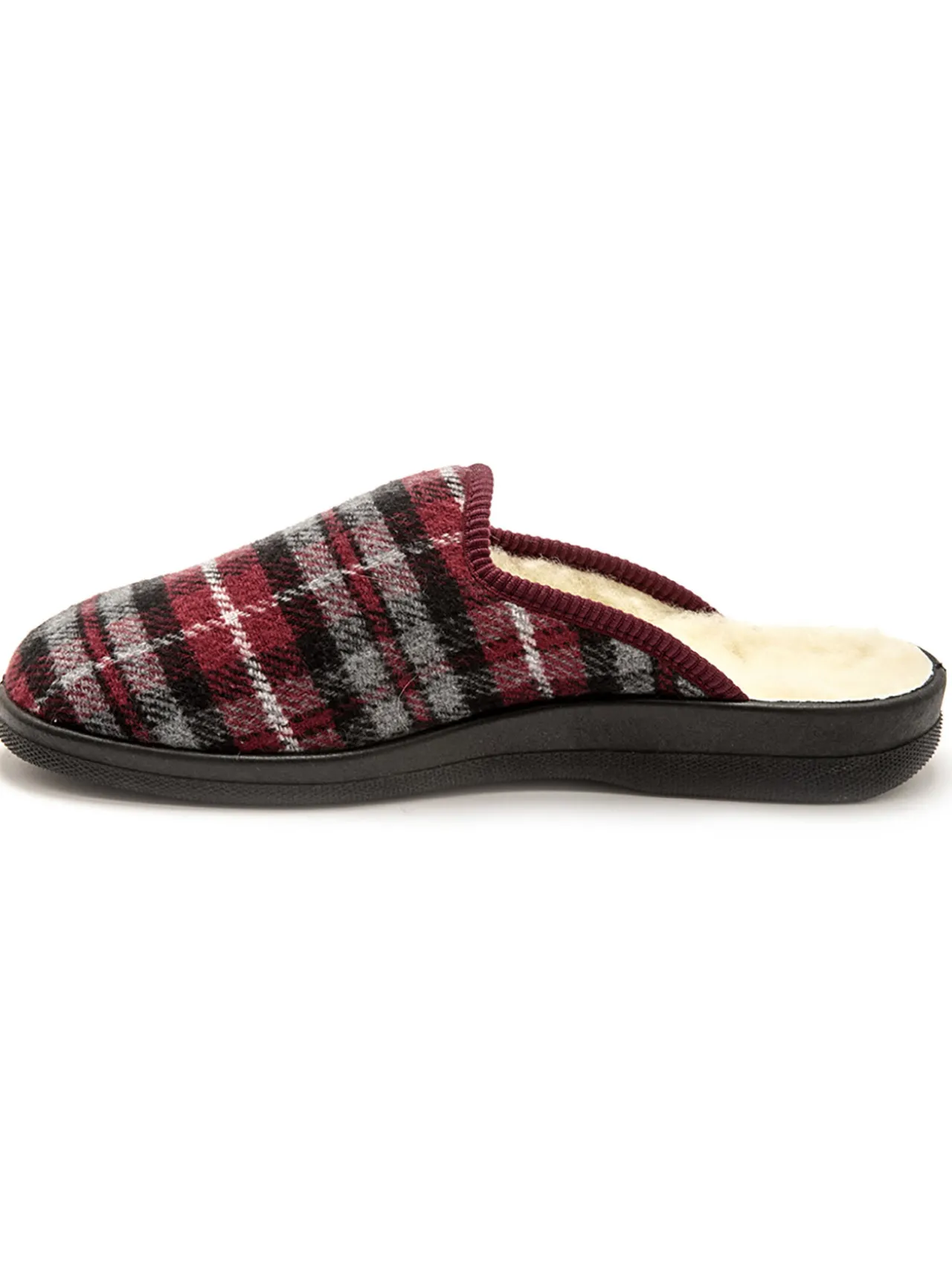 Mules mixtes fourrées laine majoritaire