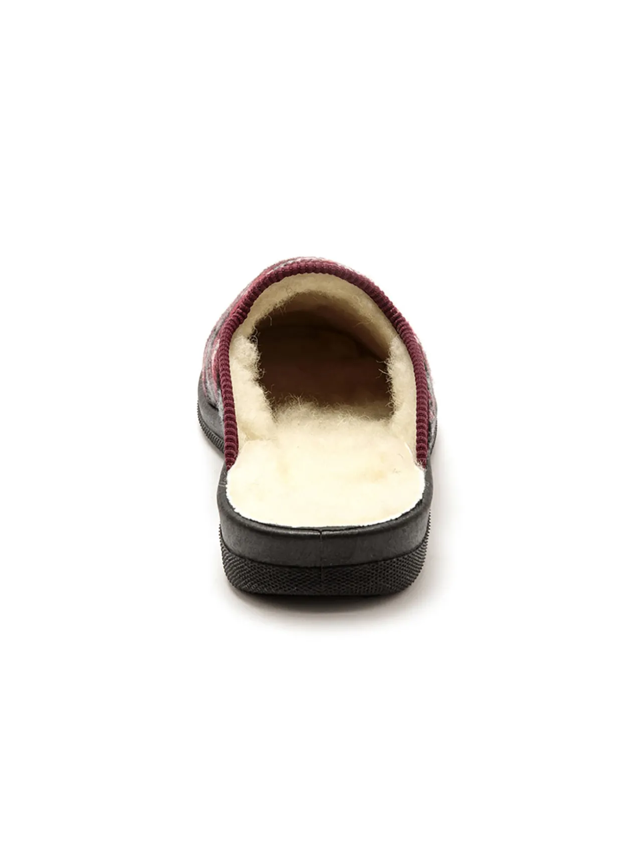 Mules mixtes fourrées laine majoritaire