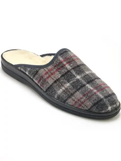 Mules mixtes fourrées laine majoritaire