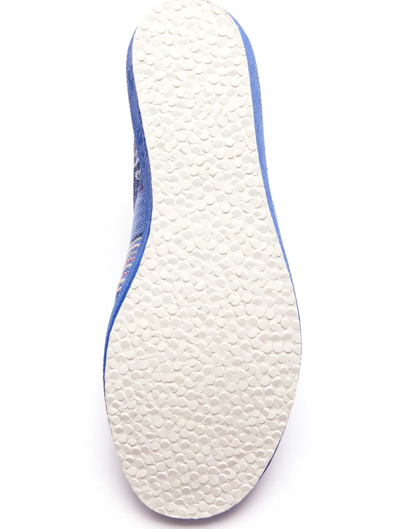 Mules rayées grande largeur