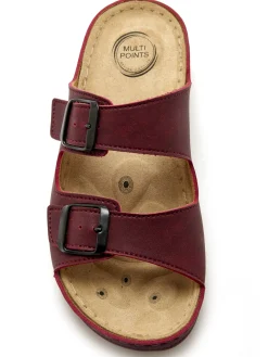 Mules réflexologie extra larges