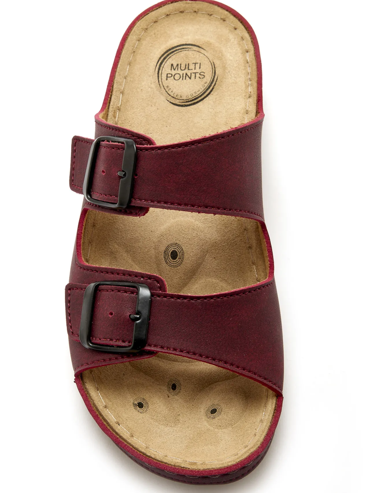 Mules réflexologie extra larges