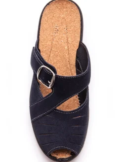 Mules réglables intérieur liège